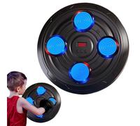 Music Boxing Machine - ABS Sponge Electronic Components 28 x 28 x 5 cm | Smart Wall Mounted Intelligent Boxings Trainer, Punching Pad Training Equipment | For Boxings Punching Reaction Fitness Home