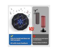 Music Boxing Machine Home Wall Mount Electronic Smart Focus Agility Training Digital Boxing Wall Target Punching Pads Dg.