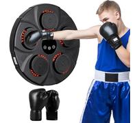 Music Boxing Machine,Inteligente Musical Boxeo Equipo con 9 Modos Velocidades y Luces Colorida,43CM Elektronischer Musik Box, Wandmontiertes Boxtrainingsausrüstung Boxtrainingsausrüstung Boxsack