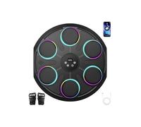 Music Boxing Machine, Smart LED Bluetooth Musical Boxing Machine, con guantes de boxeo, objetivo de boxeo montado en la pared, 9 modos de velocidad y modo de conteo para adultos y niños Exercise (B)