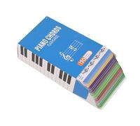 Music Cards, Flash Cards, Clear Printing Color Coded Study Aid Vibrant Design Easy Reference, Note Reading Tool for Beginners, Piano, 5,51 x 3,94 x 1,97 pulgadas