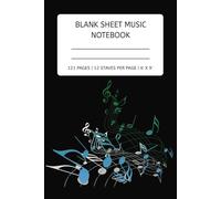 Music Composition Notebook: Music Writing Notebook | Blank Staff Paper for Musicians and Composers | Great for Daily Practice & Inspiration | Gift-Friendly Design