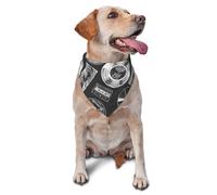 Music Demo - Pañuelo para perro o niña, pañuelo de cumpleaños para perro, lavable, grande, pañuelo ajustable para gatos, bufanda para perro, accesorios para perros, regalo de cumpleaños para perros