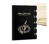 Music Folder - Organizador A4 para hojas de música, organizador de documentos, para sala de reuniones, conciertos, presentaciones, oficina, escuela, coro, viajes