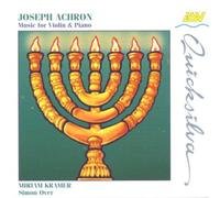 Music for Violin and Piano (Kramer, Ove) by Joseph Achron (1999-11-16)