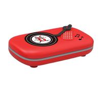 Music Game - 1.77 Inch Handheld Rhythm Puzzle Toy for Kids, Teens, Improves Reaction Speed, Fun Party Birthday Gift with Lights and Sound, Portable Design for Home or Travel, Red/Green