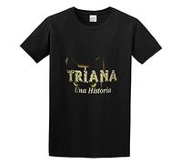 Music Group Years 70 80 Seville Triana Rock History Lin Unisex 100% Cotton Short-Sleeve T-Shirts Black S