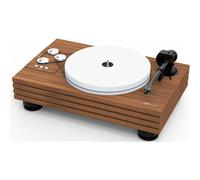 Music Hall MMF 11.3 nogal - Tocadiscos de vinilo, Manual, Tracción por correa, Discos de vinilo, Discos de 45 RPM