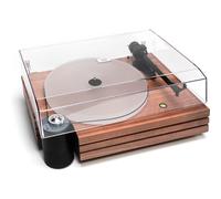 Music Hall MMF 9.3 nogal - Tocadiscos de vinilo, Manual, Tracción por correa, Discos de vinilo, Discos de 45 RPM