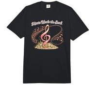 Music Heals The Soul de Mujer con cáncer con Cinta Rosa Comfort Colors Adult Heavyweight T-Shirt