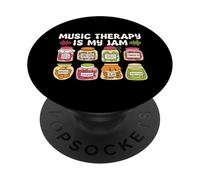 Music Is My Jam Back To School Regalos de Equipo de Profesores PopSockets PopGrip Adhesivo