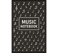 Music Journal - Blank Sheet Music & Lined Pages: Lyric Diary Writers - Manuscript Paper - Music Notes