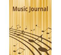 Music Journal: Songwriting & Practice Notebook | 210 Pages for Music Notes, Lyrics, and Inspiration | Large 8.5” x 11”