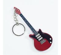 Music Legends Collection Llavero de madera con forma de guitarra - Queen - Brian May - Red Special