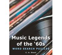 Music Legends of the '60s: Word Search Puzzles (Large Print)