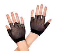 Music Legs Guantes Cortos Negro Red 150 g