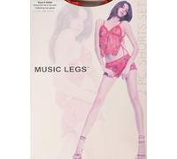 Music Legs Top/Short Rojo/Bordados Negro 100 g