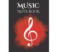 Music Lesson Notebook & Practice Log: Lined Writing Journal for Students: 8.5 x 11 Inch Student Diary to Track Homework, Theory Notes, and Daily Practice - Musical Border Design (120 Pages)