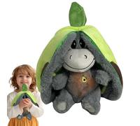 Music Light Sleep Ayudante de peluche - juguete tierno con suave burro con respiración y luz LED, juguetes dormidos para y niños pequeños | Juguete fundido con música y función de luz,