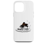 Music Lover Piano Teclado Player Piano Artístico Pianista tee Carcasa para iPhone 13 Pro MAX