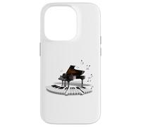 Music Lover Piano Teclado Player Piano Artístico Pianista tee Carcasa para iPhone 14 Pro