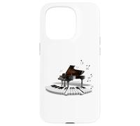 Music Lover Piano Teclado Player Piano Artístico Pianista tee Carcasa para iPhone 15 Pro