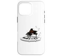 Music Lover Piano Teclado Player Piano Artístico Pianista tee Carcasa para iPhone 16 Pro MAX