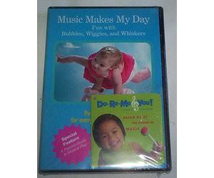 Music Makes My Day DVD - Fun with Bubbles, Wiggles & Whiskers