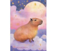 Music Manuscript Notebook: Seven-Staff Writing Pages for Songwriters, Instrumentalists, and Theory Practice, Capybara themed cover