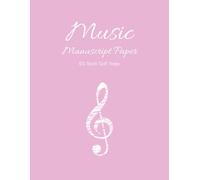 Music Manuscript Paper: Blank Sheet Music Notebook | Blank Staff Paper | Music Composition Notebook | Staff Manuscript Pad | Music Writing Notebook | ... Manuscript paper | Music Manuscript Paper