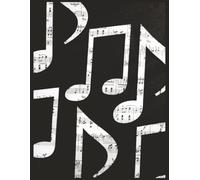 Music Manuscript Paper: Blank Sheet music notebook, Blank Staff Paper Sheet Music Composition Notebook, Staff Manuscript Pad, Music Writing Notebook I 100 pages I 8,5x11,5 inches