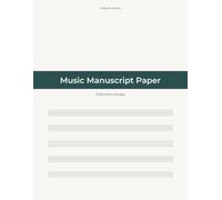 Music Manuscript Paper: Twelve staves to the page
