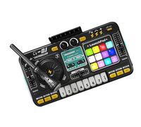 Music Mixer Electric Toys, Piano Juguete con Micrófono, Teclado De Mesa Portátil Teclado USB Proceso De Carga Juicio | Instrumento Musical para Juguete Digital Audio DJ Learning Keyb