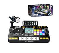 Music Mixer Piano Toy - Tablero interactivo, llaves coloridas y mezclador | Instrumento musical educativo, Juguete de aprendizaje divertido para Les , Diseño portátil y duradero, mejora la creación