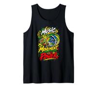 Music Movement Power Divertida Capoeira Roda Fighter Camiseta sin Mangas