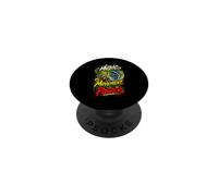 Music Movement Power Divertida Capoeira Roda Fighter PopSockets PopGrip Adhesivo