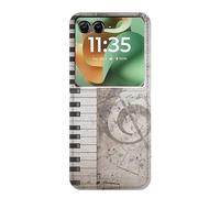 Music Note Caso Del Tirón Funda Carcasa Case para Motorola Razr 60, Razr 2025