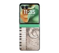 Music Note Funda Carcasa Case para Motorola Razr 60, Razr 2025