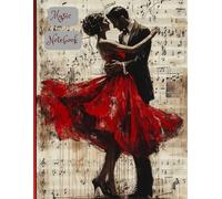 Music Notebook: For all music lovers, Staff Music Manuscript Paper Notebook. 100 Pages with 8.5" wide and 11" high