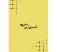 Music Notebook: Music Manuscript Notebook with 7 Staves per Page | Blank Sheet Music for Composers, Students & Musicians | 100 Pages of Staff Paper for Writing, Practicing & Arranging | 8.5" x 11"
