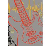 Music Notebook: Music Sheet Paper | Hardcover Edition | 100 pages | 8.5 x 11 in | for adults, kids, fun, and a compositions