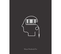 Music Notebook Pro | Advanced 10 Staves Colour Interior With Educational Materials: Music Manuscript Paper | Composition Book | Notebook for Musicians | Staff Paper | Stave paper (Music Notebooks)