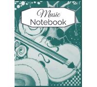 Music Notebook: Wide Staff Music Writing Notebook for Kids | Beginner-Friendly Blank Sheet Music | 7 Staves Per Page | Easy Manuscript Paper for Music Lessons