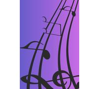 Music Notes - A Lined Journal, Notebook