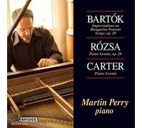 Music Of Bartok, Rozsa And Carter For Piano