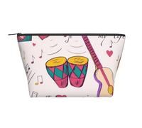 Music Records Blues Music es el Tema de mi Vida, Bolsa de artículos de tocador Bolsa de Maquillaje Bolsa de cosméticos Bolsa de artículos de tocador de Viaje portátil
