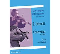Music Sales Concertino in A Minor Op. 14 (Violin and Piano) Music Sales America Series