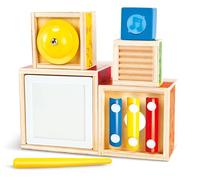 Music Set For Kids, Hape Multi Musical Block Set, With 5 Musical Instruments. 18 months +
