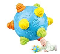 Music Shake Dancing Ball,13x13x13cm Toddler Music Shake Dancing Ball - Sensory Fine Motor Skills Booster Bumpy Sphere For Crawling Boys Girls Home Preschool Park