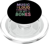 Music SO Loud I Can Feel IT IN MY Bones PopSockets PopGrip para MagSafe